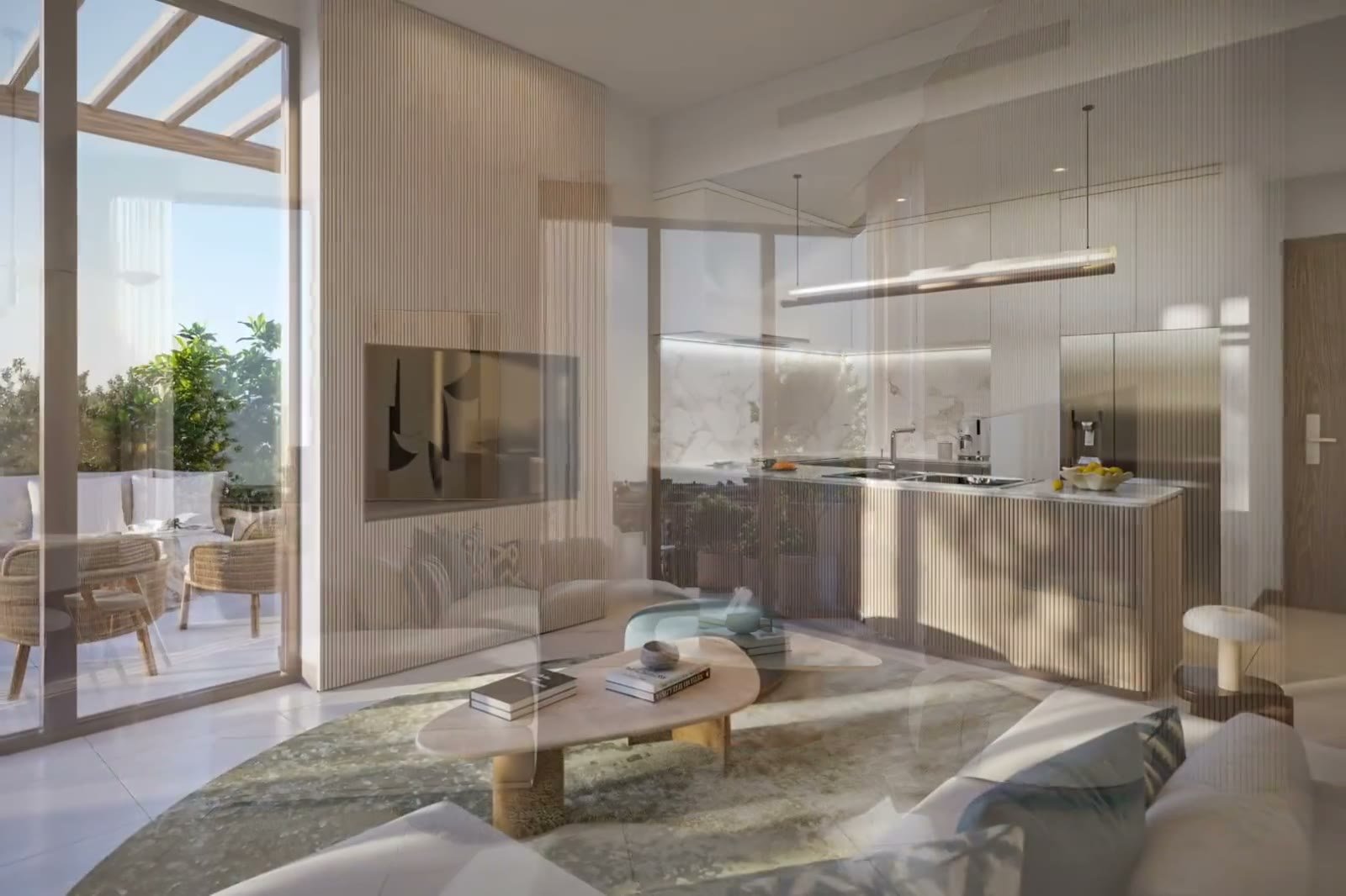 Living area interior